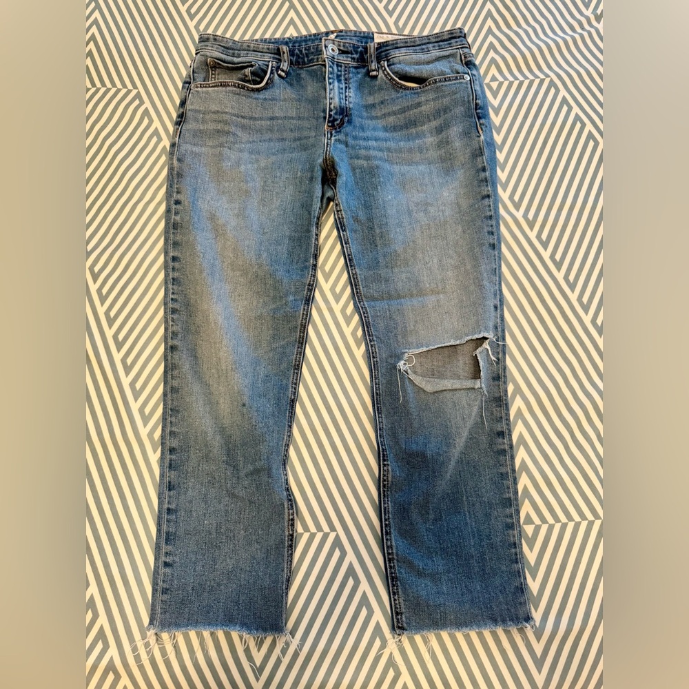 Rag & Bone "The Dre" Low-Rise Slim Boyfriend Jeans | Size 29